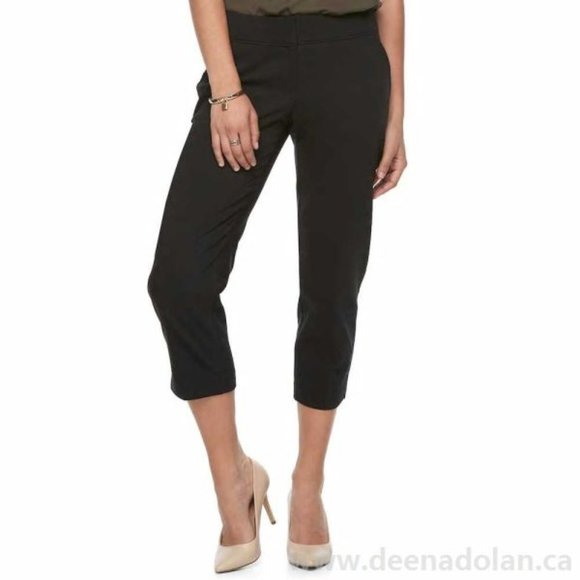 Apt. 9 Pants - Apt. 9 Torie Straight Leg Dress Capri
